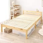 組立簡単 頑丈すのこベッド (セミダブル NA) 1枚目画像