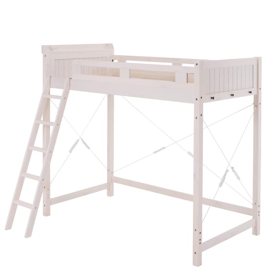 頑丈棚付きロフトベッド ハイタイプ(高さ186cm WW) 22枚目画像