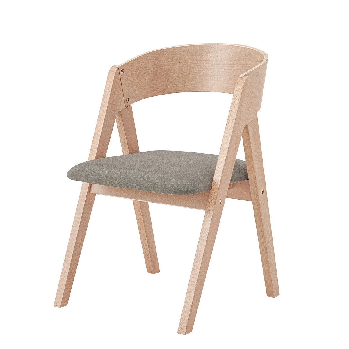 ⭐︎マリオ⭐︎ニトリ　ダイニングチェア2脚セット 1/2 Nコレクション ビーチ材ダイニングチェア 2脚セット (NA/LGY) | ニトリネット【公式