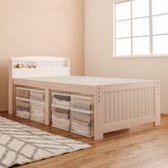 宮付きすのこベッド (ハイタイプ)