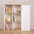 積み重ねもできる扉付きオープンラック(幅90cm WH) 1枚目画像