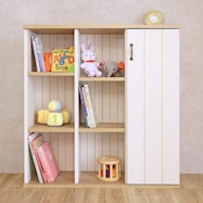 積み重ねもできる扉付きオープンラック (幅90cm)