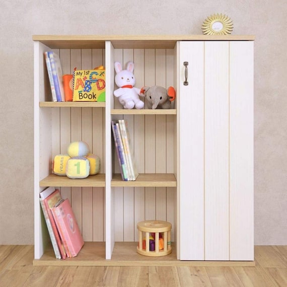 積み重ねもできる扉付きオープンラック(幅90cm WH) 1枚目画像