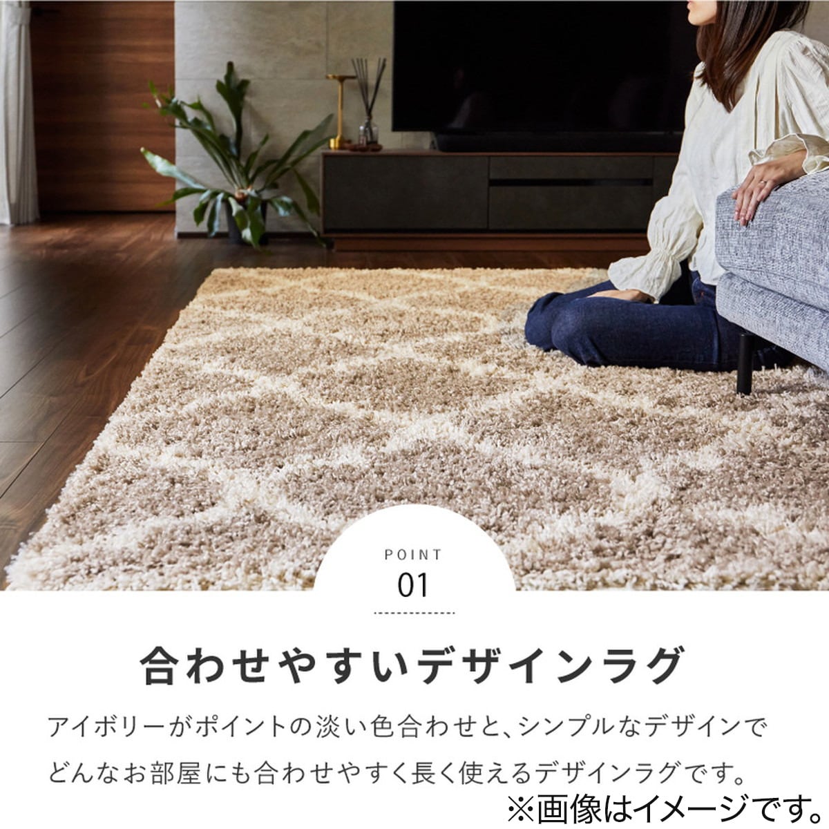 ウィルトンラグ ラリス(BE 160×235) | ニトリネット【公式】 家具