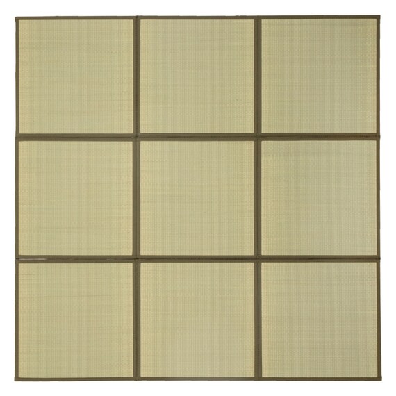 たためる い草置き畳 9面連結 225×225cm 10枚目画像