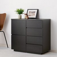 シンプルデザインキャビネット (幅79cm DBR)