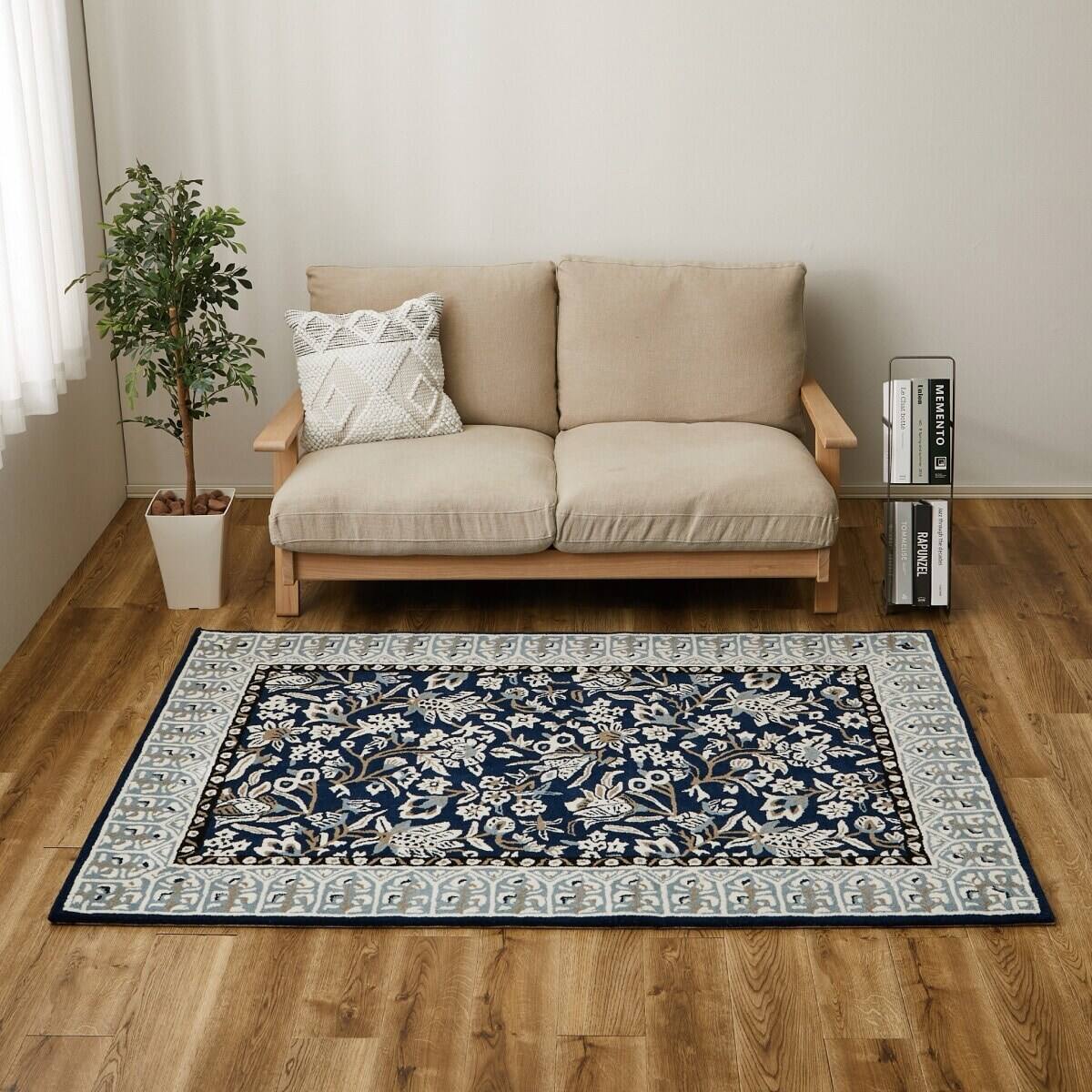 ウール100％ラグ ポタリー(130×190 NV） | ニトリネット【公式】 家具