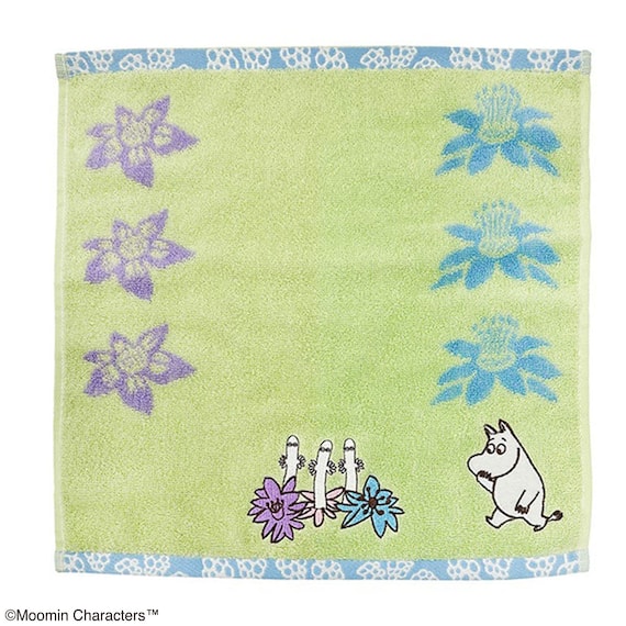 MOOMIN ムーミンウォッシュタオル(みつけたよ)34×36 1枚目画像