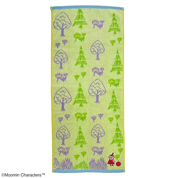 MOOMIN ムーミンフェイスタオル(たべちゃおうかな)34×80 1枚目画像