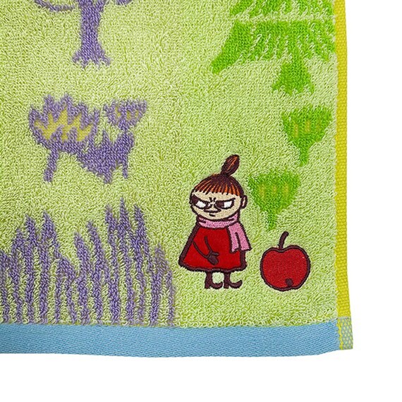 MOOMIN ムーミンフェイスタオル(たべちゃおうかな)34×80 2枚目画像