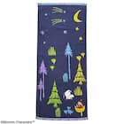 MOOMIN ムーミンフェイスタオル(よるのおさんぽ)34×80 1枚目画像