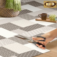 撥水・抗菌・防カビ・床暖対応・ハサミでカットできるラグ(E-1118)【期間限定価格:11/28~1/5まで】