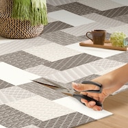 撥水・抗菌・防カビ・床暖対応・ハサミでカットできるラグ(E-1118)【期間限定価格:11/28~1/5まで】