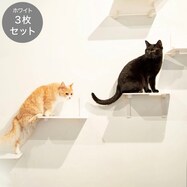 キャットステップ 3枚セット(幅35cm ホワイト CATROAD+)