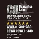 【日本製】ホワイトダックダウン95% 羽毛布団(ムーンシャンテン クイーン) 4枚目画像