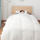 【日本製】ホワイトダックダウン95% 羽毛布団(ムーンシャンテン クイーン) 14枚目画像