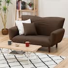 コンパクトソファ 布張りタイプ (Nクラウン DBR) 1枚目画像