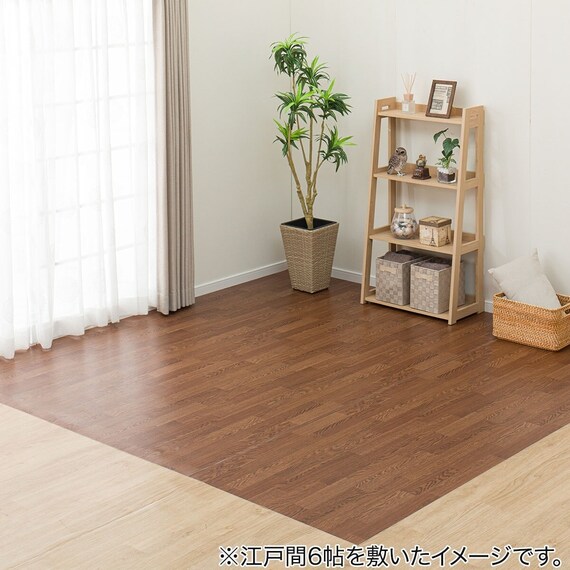 撥水・抗菌・防カビ・床暖対応ラグ(E-1032 江戸間10帖) 1枚目画像