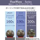 フロートウェーブマットレス　スーパーハード　SD　レッド 3枚目画像