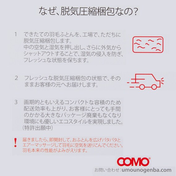 【日本製】ウクライナ産ホワイトグースダウン93% 羽毛布団(贅沢ボリュームアップ クイーン) 9枚目画像