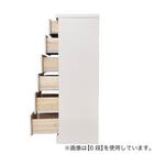 2.5cm刻みで幅が選べる隙間チェスト (幅25cm・4段 WH) 6枚目画像