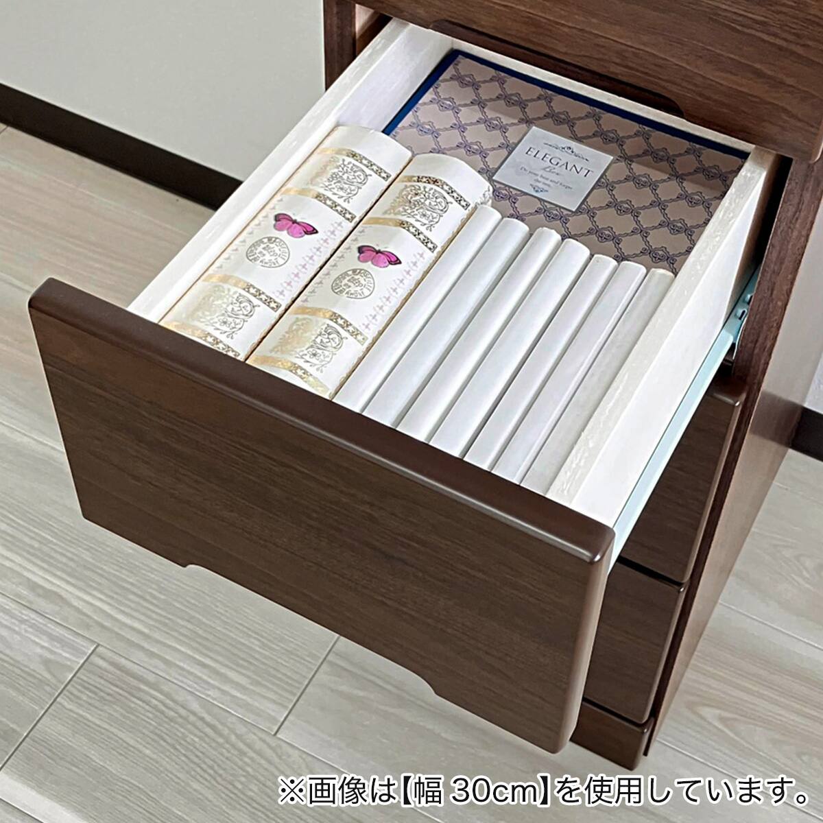 2.5cm刻みで幅が選べる隙間チェスト (幅35cm・4段 BR) | ニトリネット