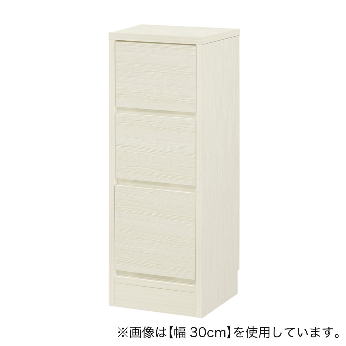 【かーページ】木のぬくもり感じるキャビネット・上引出し仕様・DW 木製パインキャビネットドア ルーバー 400×450 | DW-DR007-11