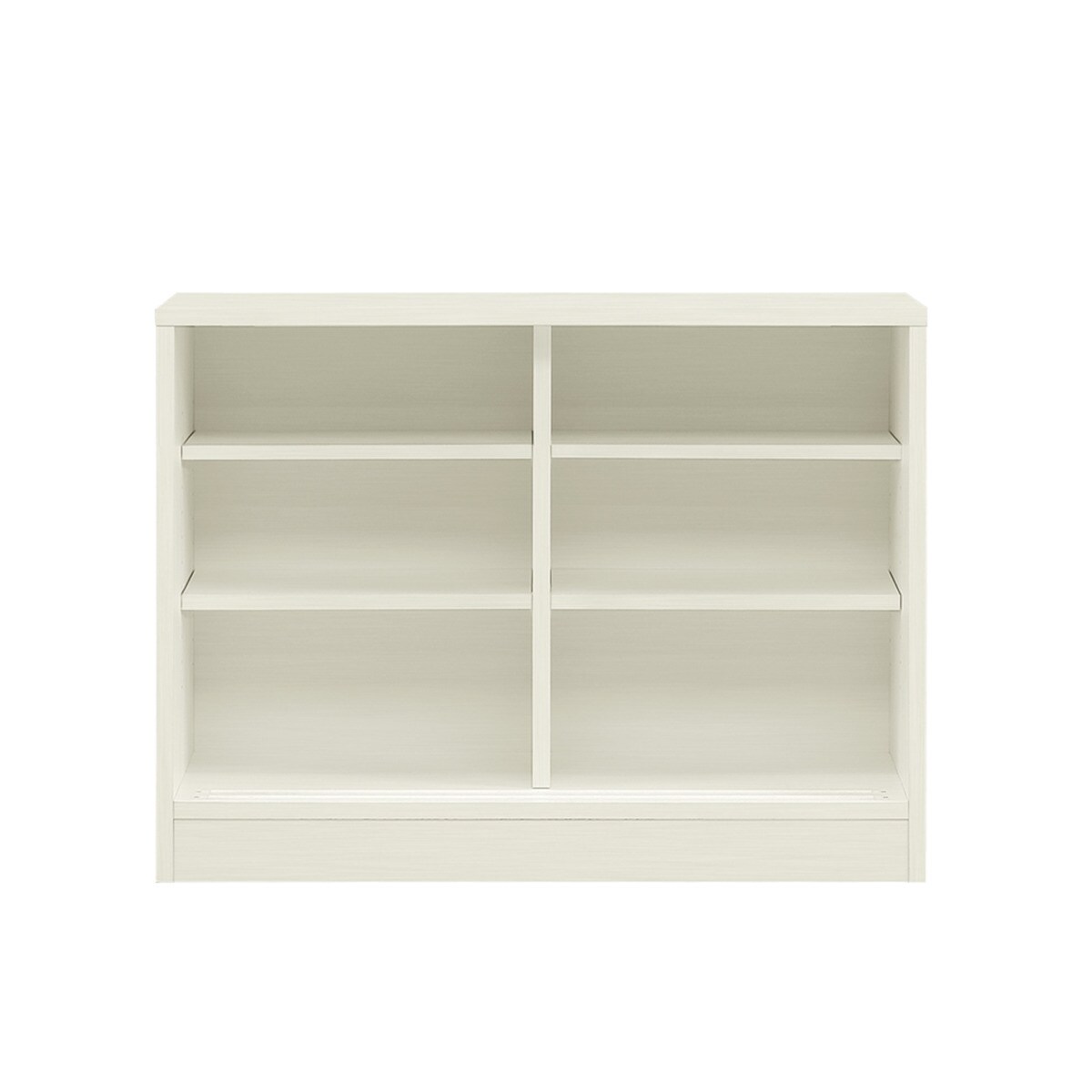 木目柄が美しい薄型キャビネット 引き戸 (幅90×高さ70cm 光沢仕様WW