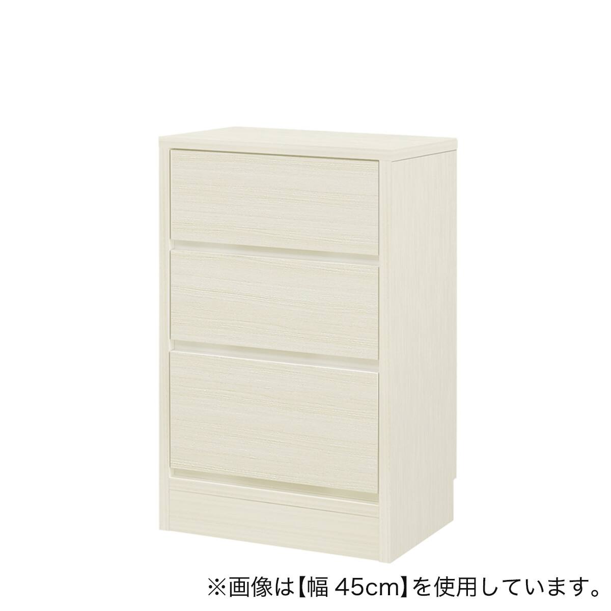 【美品】ニトリ 薄型キャビネット 幅1cm単位で選べる] 木目柄が美しい薄型キャビネット 引き出し (幅50