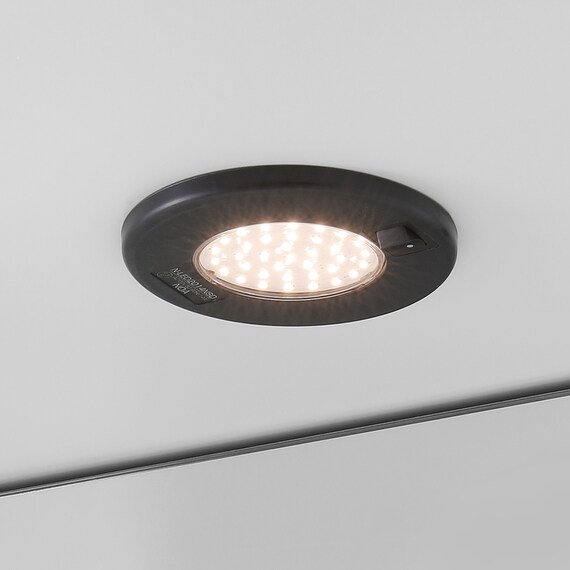 照明付きワードローブ ハンガー + 引出2杯 (幅77.5cm WH) 3枚目画像