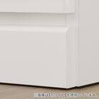 照明付きワードローブ ハンガー + 引出2杯 (幅77.5cm WH) 11枚目画像