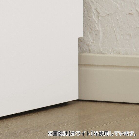 照明付きワードローブ ハンガー + 引出2杯 (幅77.5cm WH) 12枚目画像