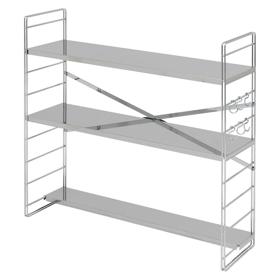 コンロ奥多機能ラック(3段 幅65cm) 3枚目画像