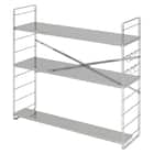 コンロ奥多機能ラック(3段 幅65cm) 4枚目画像