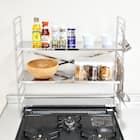 コンロ奥多機能ラック(3段 幅65cm) 5枚目画像