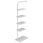 シューズラック(5段 アイボリー) 1枚目画像