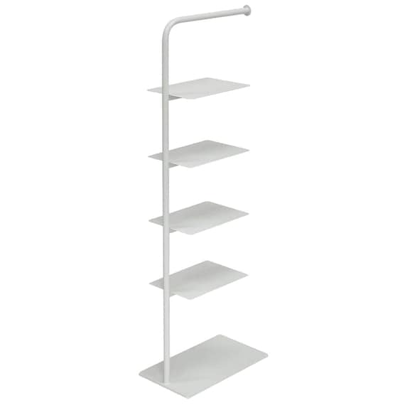 シューズラック(5段 アイボリー) 1枚目画像