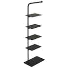 シューズラック(5段 ブラック) 1枚目画像