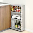 ステンレスすき間収納 (幅20cm ロータイプ) 1枚目画像