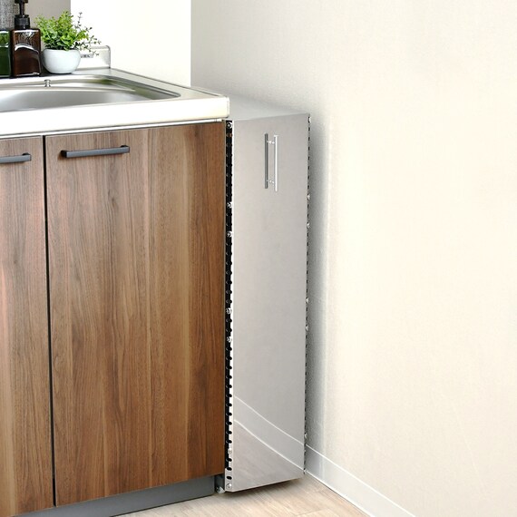 ステンレスすき間収納 (幅20cm ロータイプ) 2枚目画像