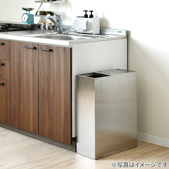 ステンレスダストボックス(45L) 5枚目画像