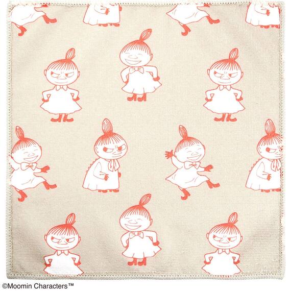 MOOMIN ムーミン マイクロファイバーふきん (リトルミイ) 1枚目画像