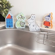 MOOMIN ムーミン 不織布スポンジ4個セット