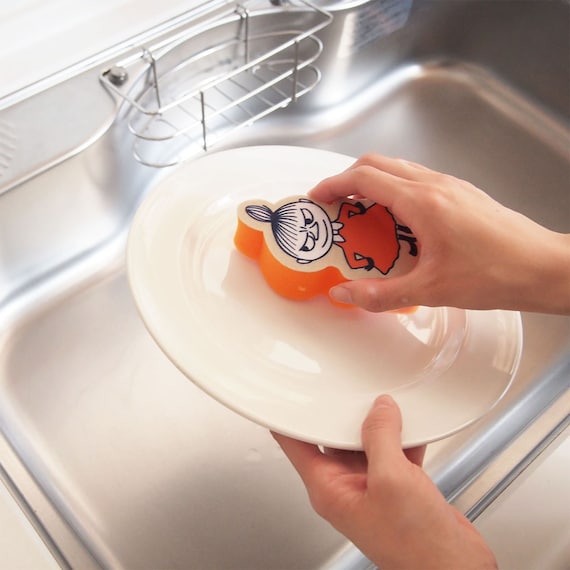 MOOMIN ムーミン 不織布スポンジ4個セット 5枚目画像