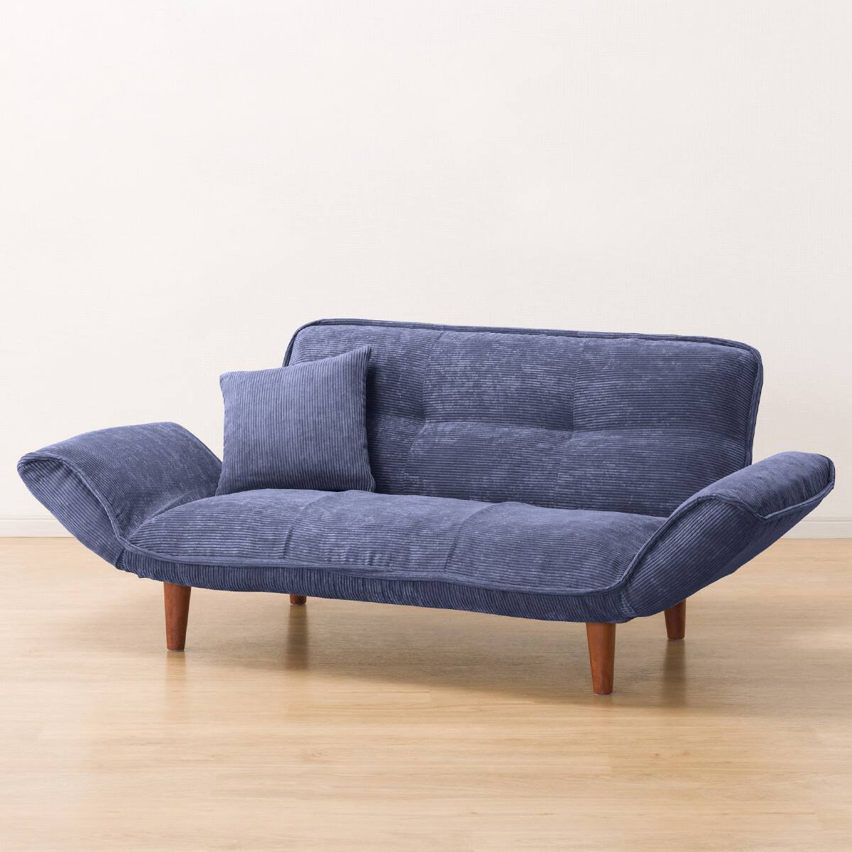 2人掛けコンパクトカウチソファ 布張りタイプ (ヴィンテージ NV