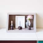 ホワイトオーク材コンパクト仏壇(GY) 1枚目画像