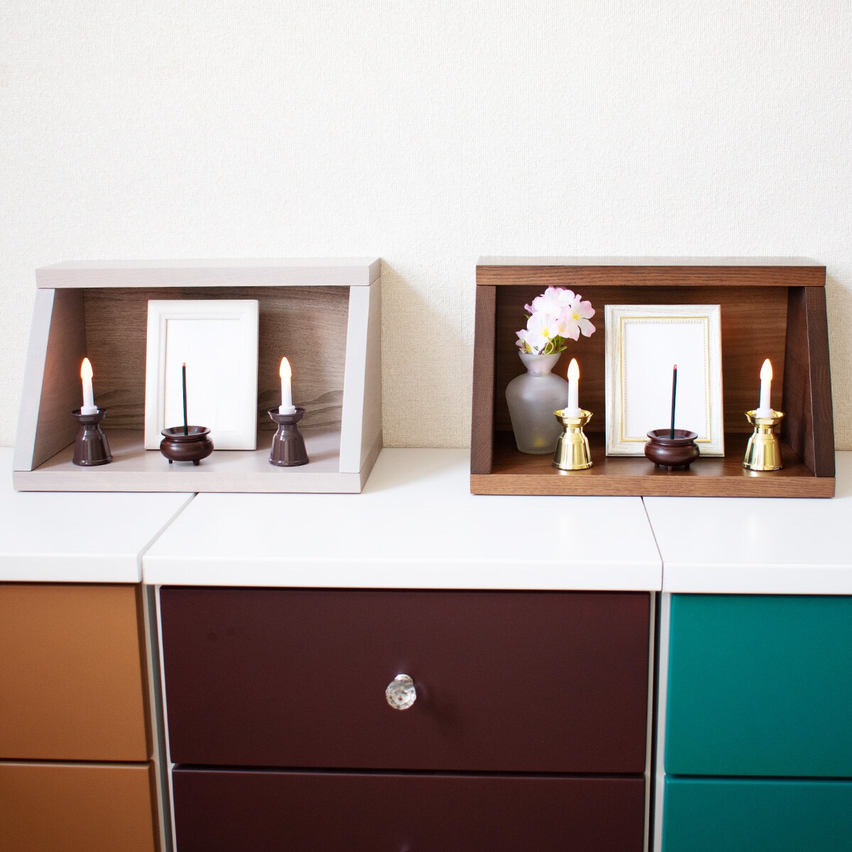 ホワイトオーク材コンパクト仏壇(WN) | ニトリネット【公式】 家具