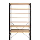 ヴィンテージテイストのゴミ箱上レンジラック (NA) 20枚目画像