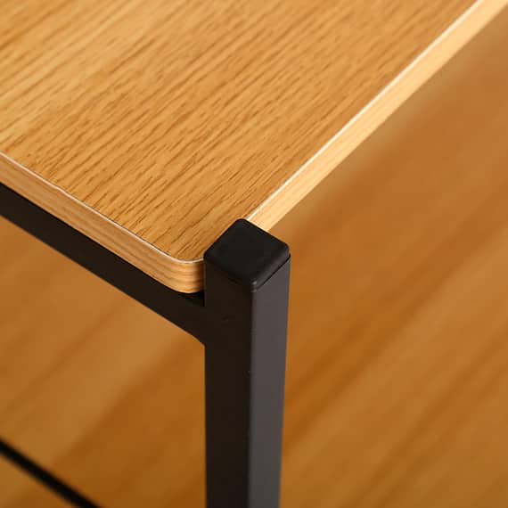 ヴィンテージテイストのゴミ箱上レンジラック (NA) 22枚目画像