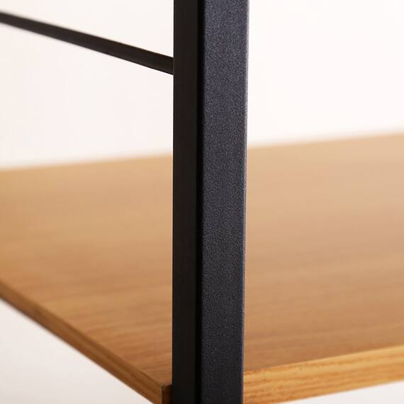 ヴィンテージテイストのゴミ箱上レンジラック (NA) 23枚目画像